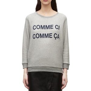 comme ci comme ca sweatshirt
